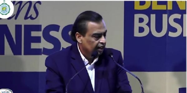 Reliance to invest 50k cr in West Bengal by 2030: Mukesh Ambani