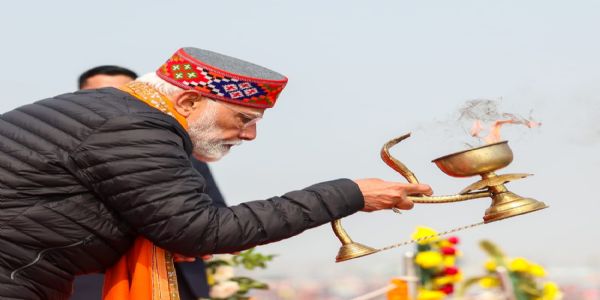 PMModi feels blessed to be at Maha Kumbh 