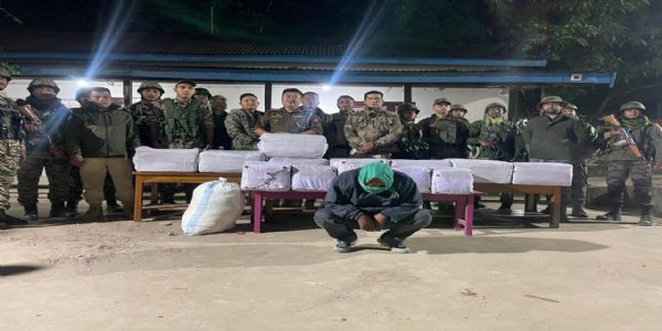 Assam Rifles seize 1,560 bottles of narcotic syrup in Manipur