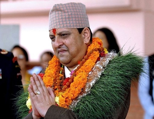 Former King Gyanendra Shah of Nepal