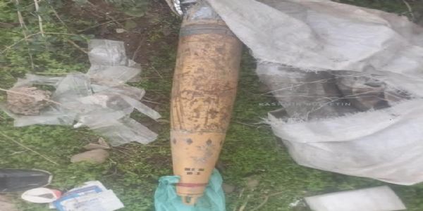 Old mortar shell unearthed in Jammu