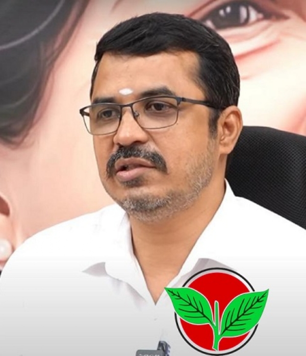 Kovai Sathyan of the AIADMK Kovai Sathyan of the AIADMK