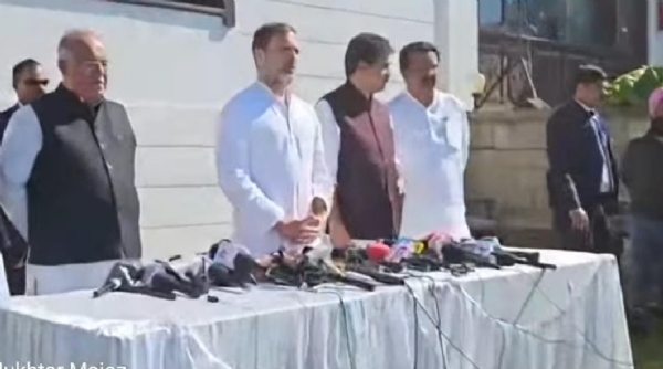 Important That India Stands United Against Terror: Rahul Gandhi In Srinagar Important That India Stands United Against Terror: Rahul Gandhi In Srinagar