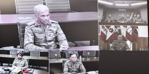 Gen.Dwivedi Instructs for counteraction to army commanders on ceasefire violations
