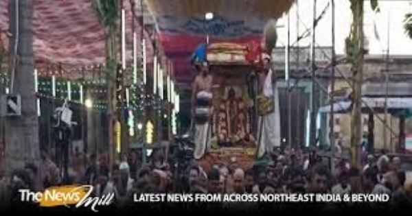 Vaikasi Brahmotsavam Begins at Varadaraja Perumal Temple in Tamil Nadu