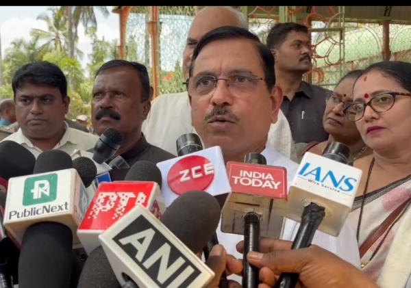 Union Minister for Food and Civil Supplies, Prahlad Joshi