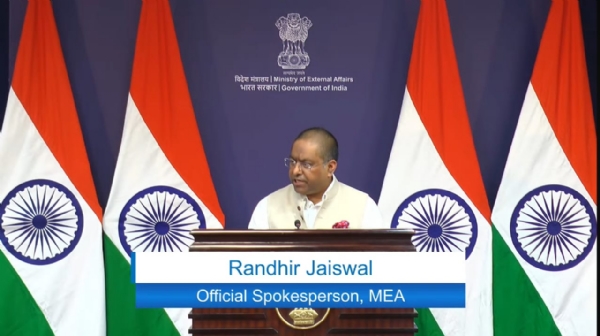 MEA Spokesperson Randhir Jaiswal MEA Spokesperson Randhir Jaiswal