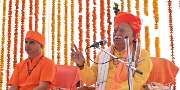 When there is strength, world listens to language of love: RSS Chief Mohan Bhagwat