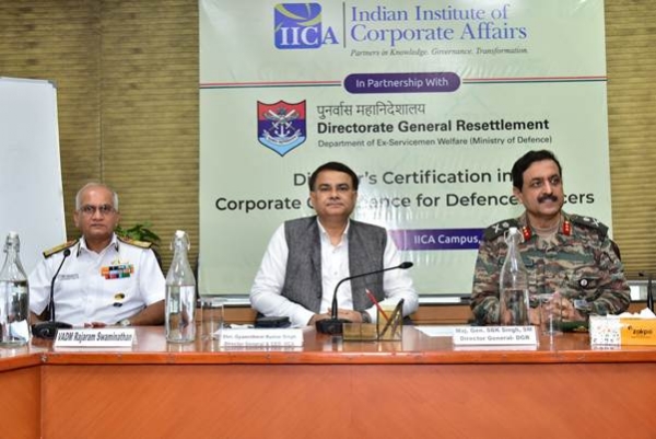 The two week certification program saw participation of 30 senior officers representing all three services The two week certification program saw participation of 30 senior officers representing all three services
