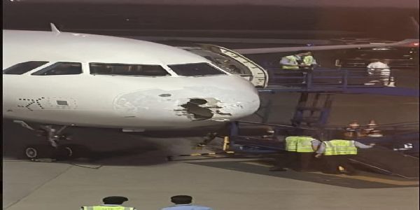 Indigo Flight Enroute to Srinagar Encounters Hailstorm, Lands Safely with 227 Passengers