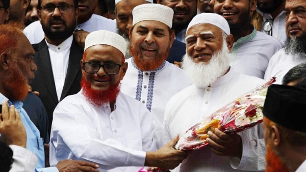 The leaders of Jamaat-e-Islami welcomed ATM Azharul Islam.