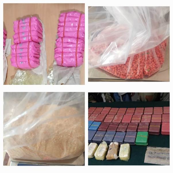 DRI seizes heroin and methamphetamine worth around Rs. 23.5 crore in two operations in North-East