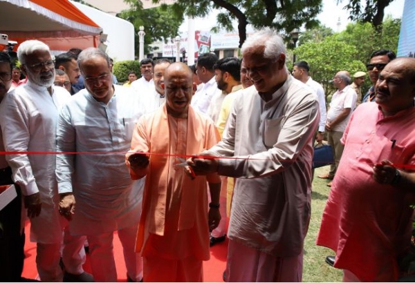 Adityanath on Thursday inaugurated a grand exhibition