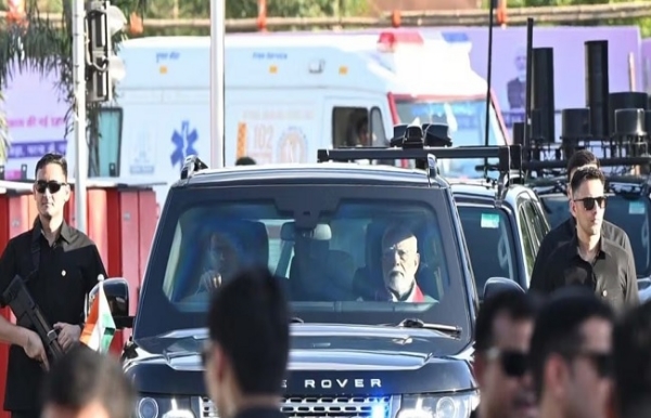During the road show, Prime Minister Modi
