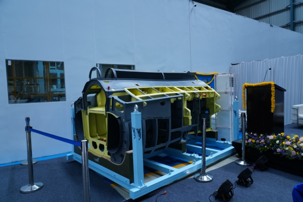 First Centre Fuselage for LCA Tejas Mk 1A Handed Over to HAL