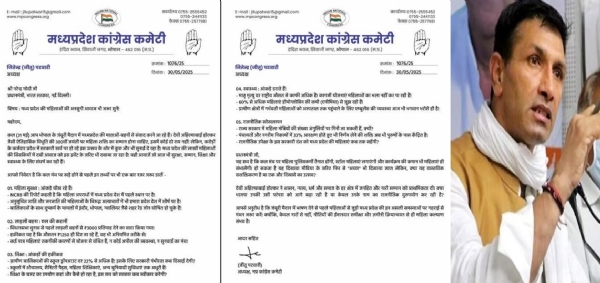 प्र कांग्रेस अध्‍यक्ष ने लिखा प्रधानमंत्री को पत्र