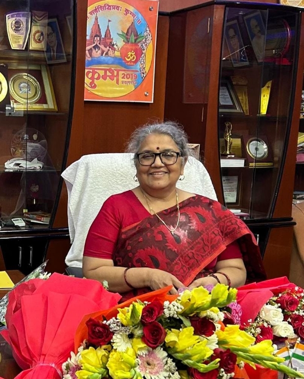 Prof. Vatsala Mishra, Principal Motilal Nehru Medical College, nominated as member of ABVMU Executive Council