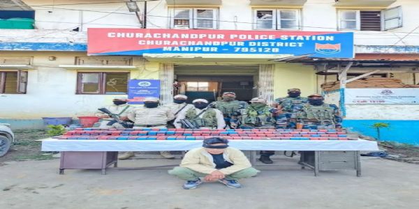 Big seizure of drugs in Manipur, three arrested
