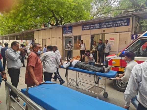 Mock drill held at RMHL.