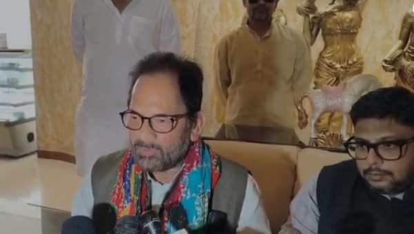 Former Union Minister Mukhtar Abbas Naqvi