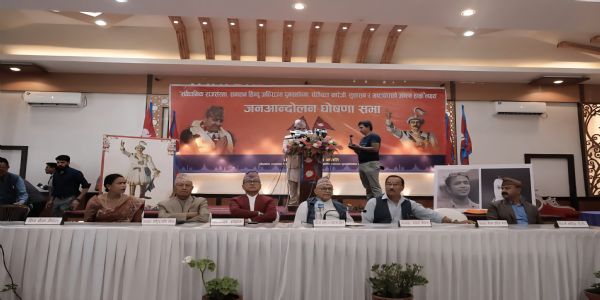 Announcement of an indefinite movement for Monarchy Restoration starting May 29
