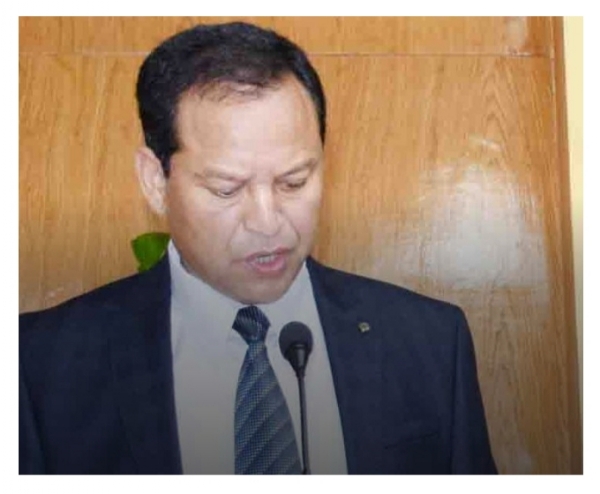 Food and Civil Supplies Minister Comingone Ymbon at a press briefing.