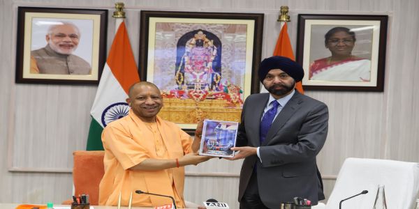 Yogi Adityanath possesses vision, determination, and enthusiasm: World Bank President Ajay Banga
