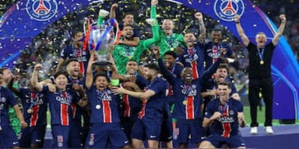 PSG wins UEFA Champions League final 5-0 against Inter Milan