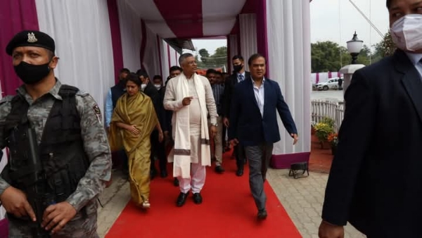 मुख्यमंत्री डॉ हिमंत बिस्व सरमा द्वारा साझा तस्वीर।