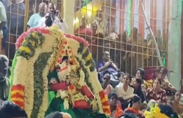 Devotees Flock to Abirami Amman Temple for Vaikasi Visakam
