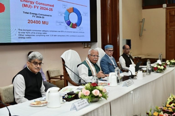 Union Minister ML Khattar And CM Omar Abdullah Hold Review Meeting On Power And Housing Related Projects