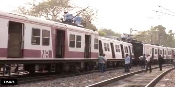 Train derails from Nizamuddin to Ghaziabad, no casualties reported