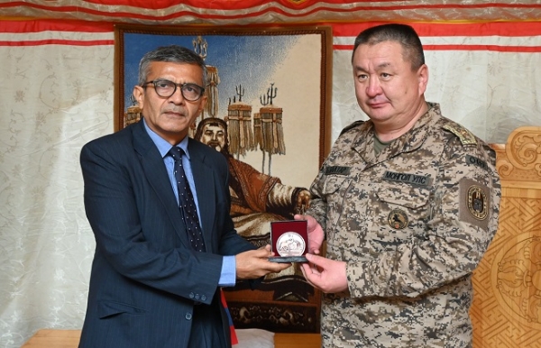Defence Secretary attends closing ceremony of  India Mongolia Military Exercise Nomadic Elephant 2025