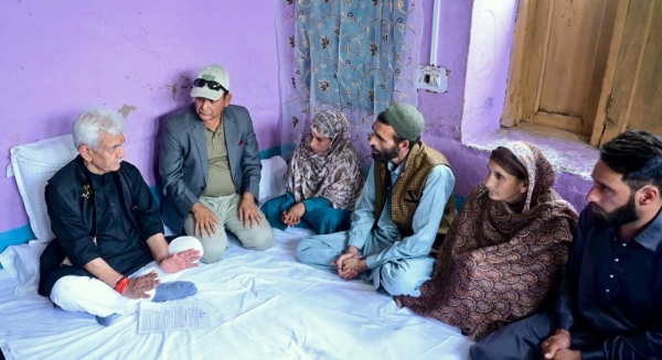 LG Sinha Hands Over Job Letter To Pahalgam Attack Victim Aadil’s Wife