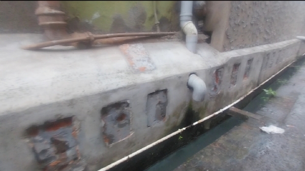 Serampore: Pictures of gods and goddesses removed from in front of the drain