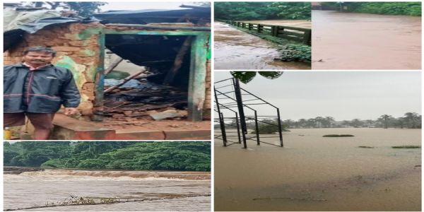 Heavy rains in Karnataka: Normal life disrupted in Coastal and Malnad districts