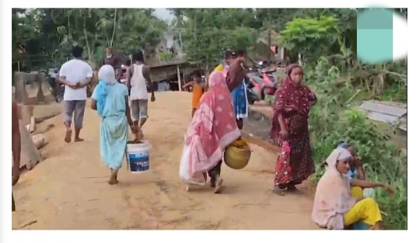 Image of the eviction drive to clear 1500 Bighas in Goalpara.