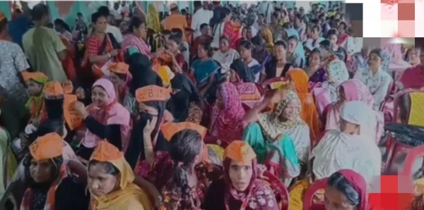 Image of the minorities joining BJP.