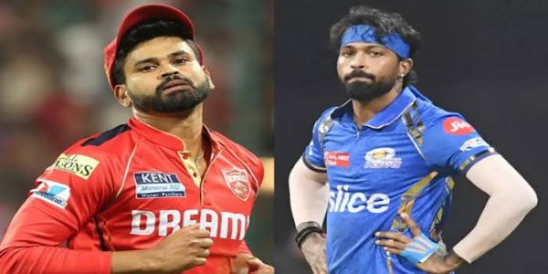 IPL 2025: Shreyas Iyer and Hardik Pandya Fined for Slow Over Rate