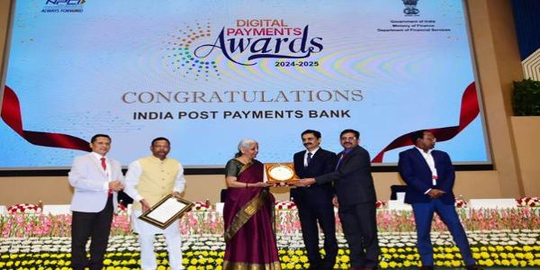 India Post Payments Bank wins Digital Payments Award