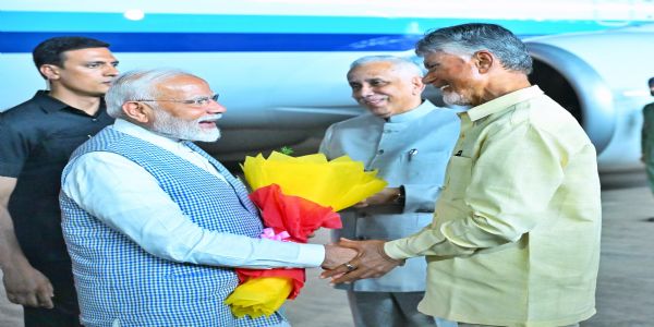 Andhra CM Welcomes PM Modi for Grand Yoga Celebration: 2 Crore People to Join