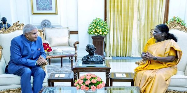 Vice President extends Birthday wishes to President Murmu