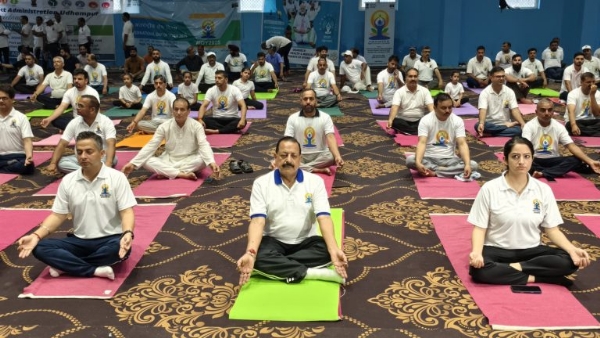 “Proof Of PM Modi’s Efforts To Promote Indian Values”: Dr Jitendra Singh On International Yoga Day