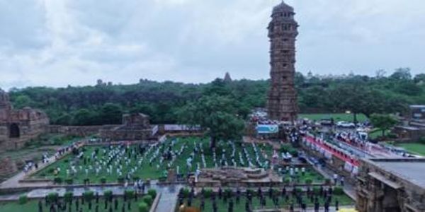 ASI,Ministry of Ayush host Yoga Sessions at 81 centrally protected monuments