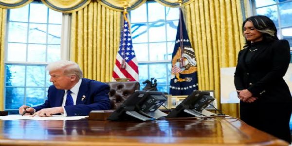 Trump disputes Gabbard