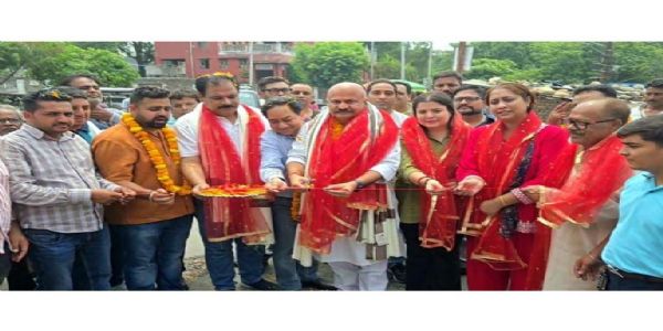 Sethi inaugurates vital sewage infrastructure project worth Rs 41 cr