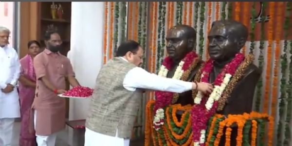 JP Nadda pays homage to Shyama Prasad Mukherjee On his Balidan Divas