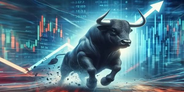 Stock market closes with gains; Sensex up by 158 points