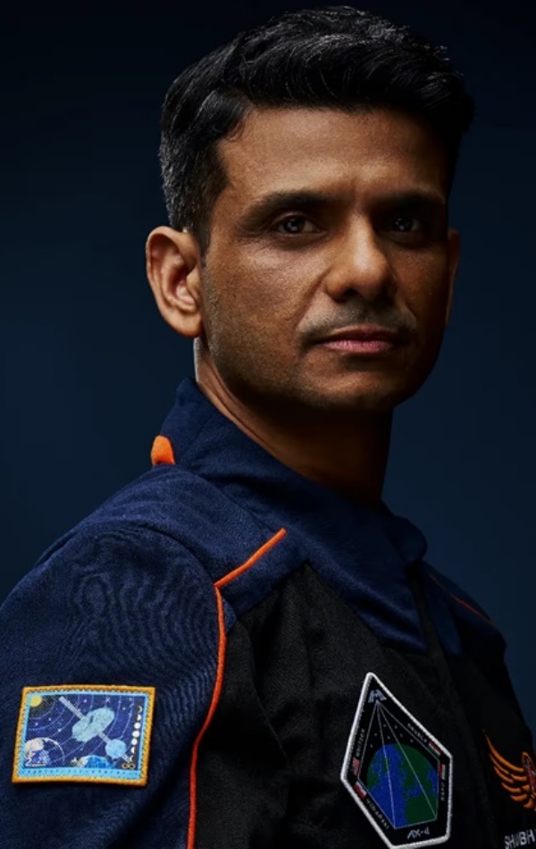 Indian astronaut Shubanshu Shukla. Photo SpaceX.