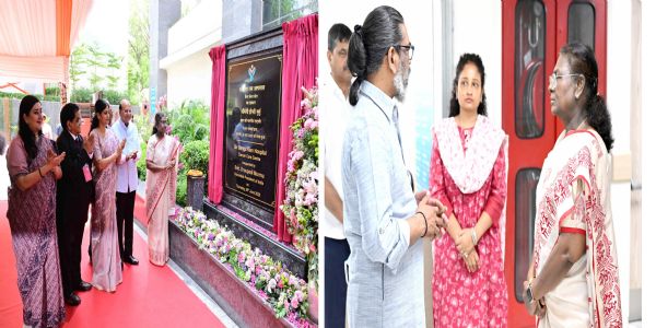 President Murmu visits Delhi hospital to enquire about Shibu Soren